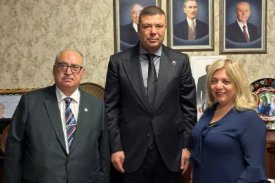 MHP Genel Başkanı Başdanışmanı Özgür Bayraktar'a Ziyaret