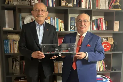 Kamu-Der Genel Başkanı Cevdet BAŞTUĞ, Eski CHP Genel Başkanı Kemal Kılıçdaroğlu'nu Ziyaret Etti!