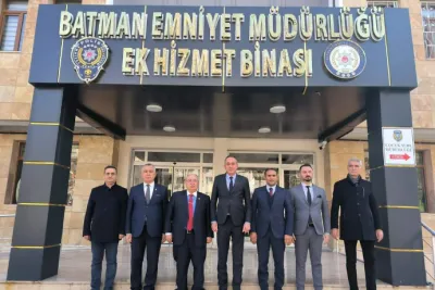 Batman Emniyet Müdürü Sn Serkan Serin'i Ziyaretimiz